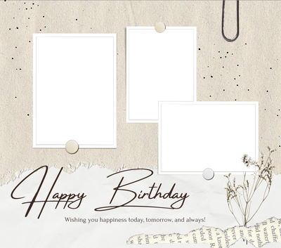 Happy Bday image Tumbler - Luxe Custom Designer