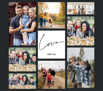 LOVE Photo Tumbler - Luxe Custom Designer