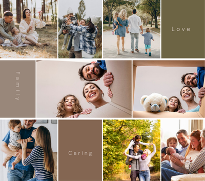 8 image Collage Slate - Luxe Custom Designer
