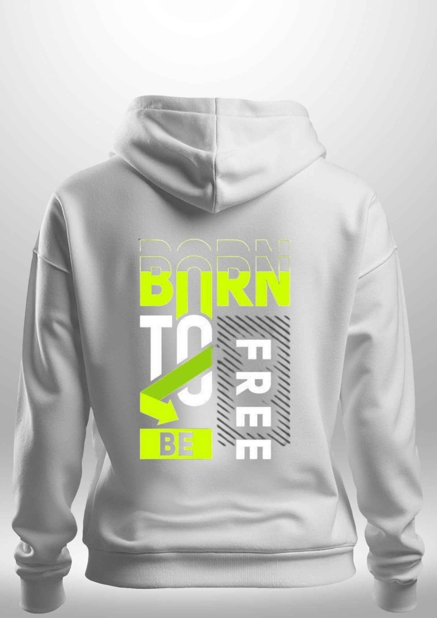 Born to be Free Hoodie by Luxe-Custom-Designer