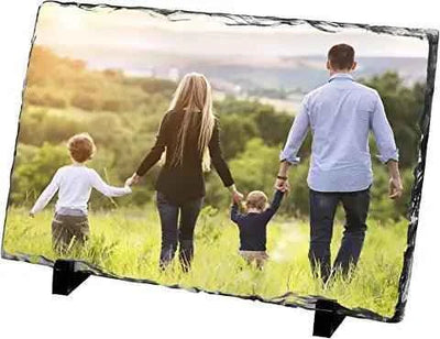 Gloss Photo Slate Rectangle 15cm x 19cm - Luxe Custom Designer