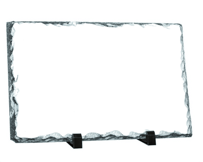 MATT Photo Slate Rectangle 14cm X 19cm - Luxe Custom Designer
