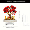 Love 2D Sculpture - Luxe Custom Designer