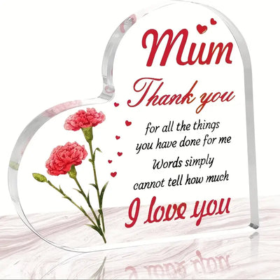 10cm Mum Plaque - Luxe Custom Designer