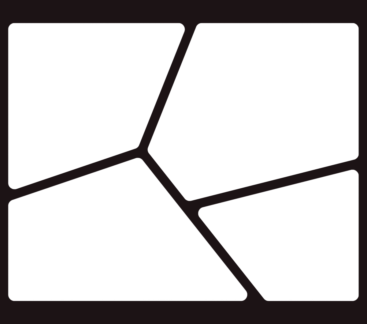 4 Image Set, Square by Luxe Sensational