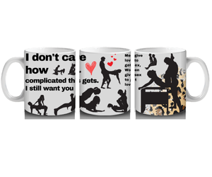 I Don't Care How Mug 110z - Luxe Custom Designer