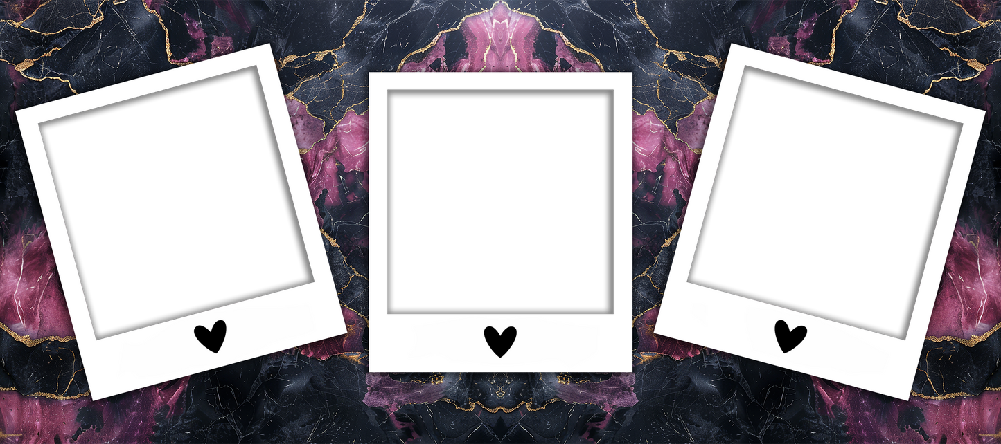 Purple and Black