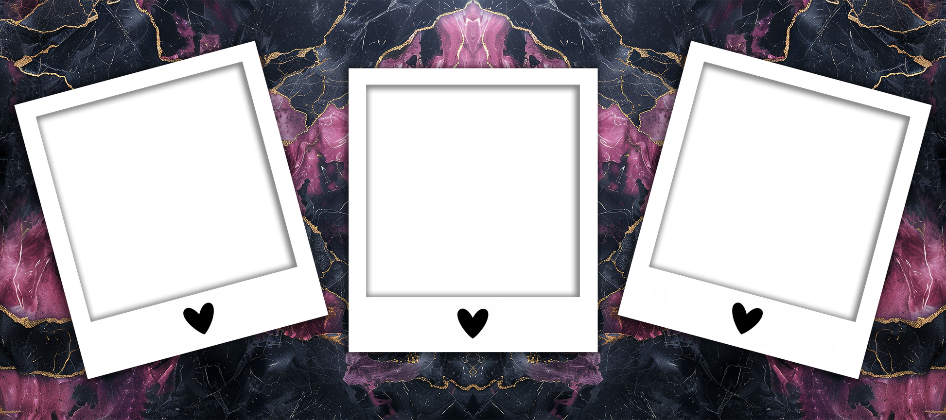Purple and Black