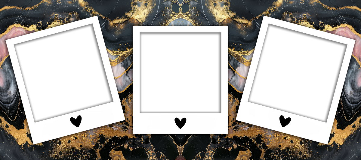Marble Effect 3Image Photo Mug by Luxe Sensational