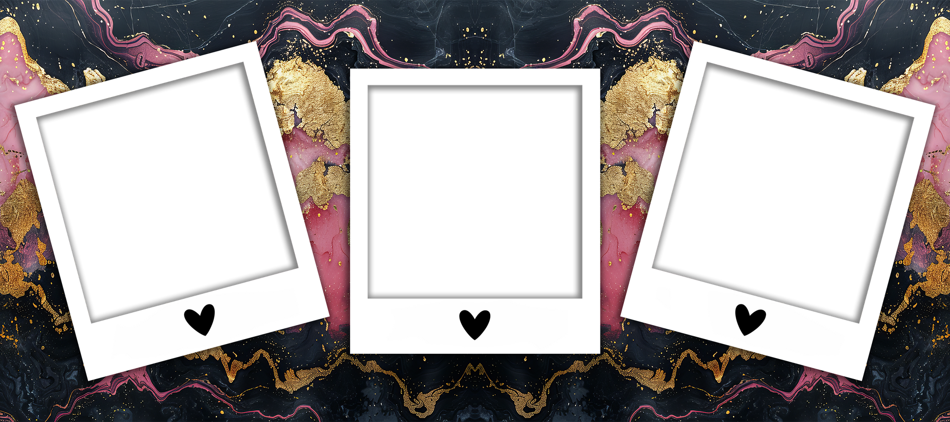 Pink, Black, Gold