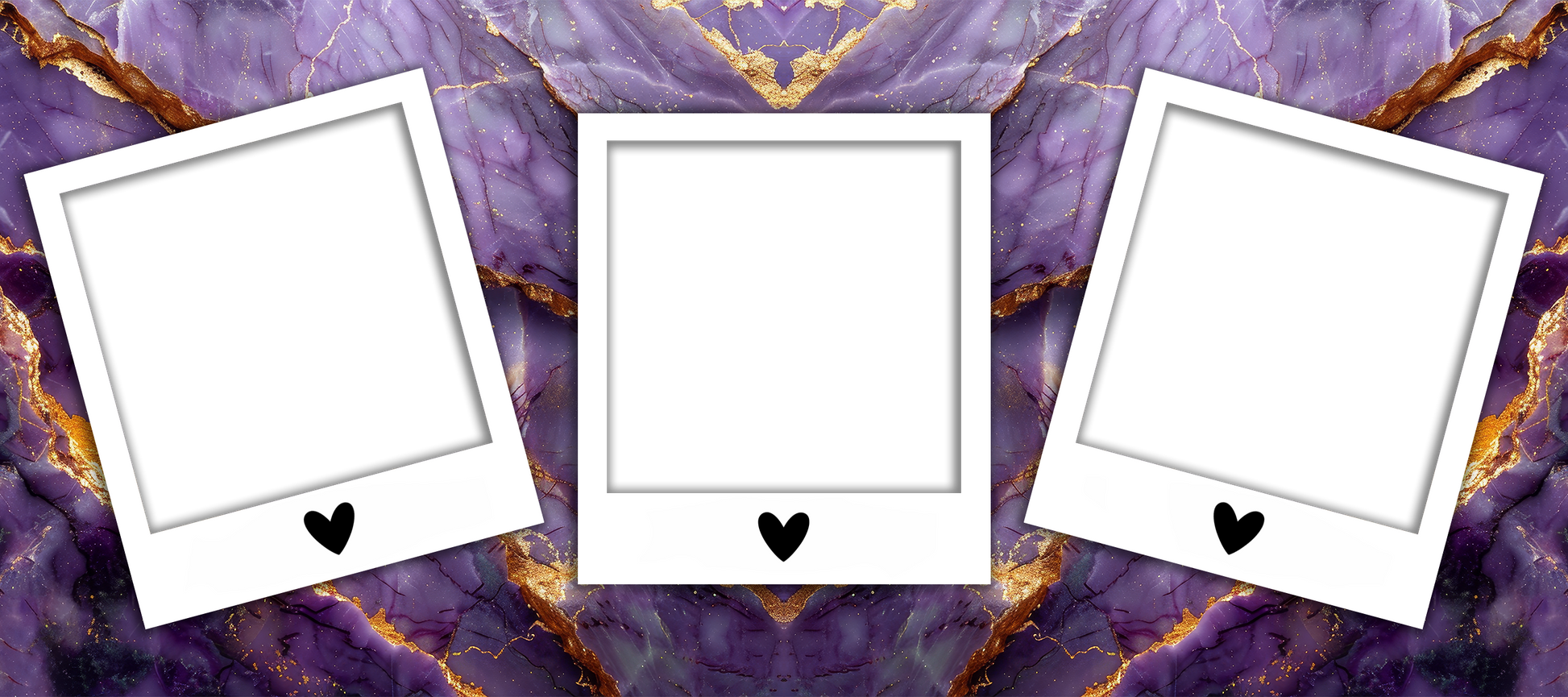 Purple with gold specs