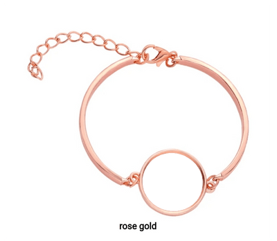 Rose Gold Photo Bracelet - Luxe Custom Designer