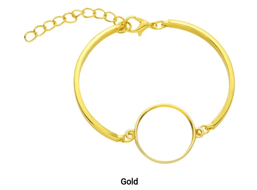 Gold Photo Bracelet by Luxe Sensational