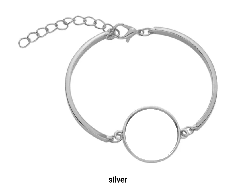 Silver Photo Bracelet - Luxe Custom Designer