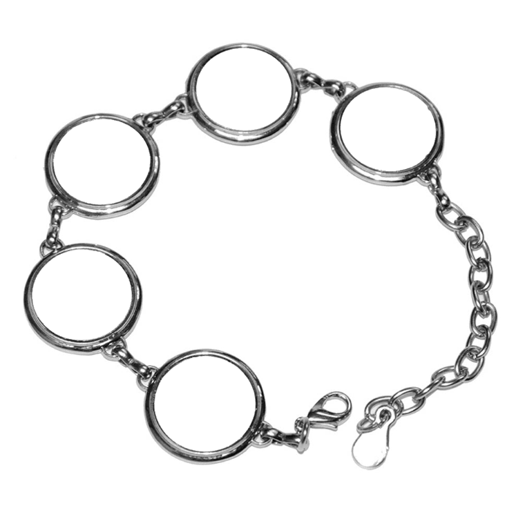 5 Image Bracelet Circle by Luxe Sensational