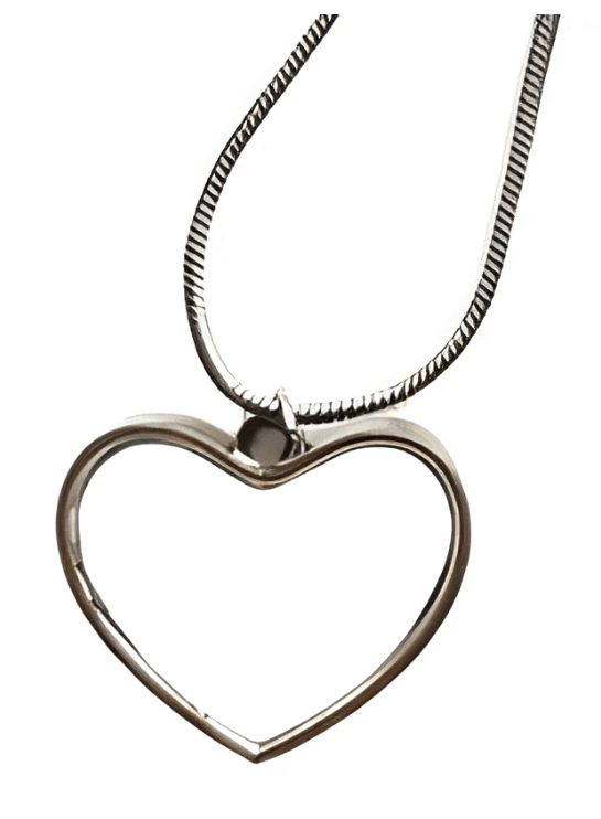 Hear Photo Necklace by Luxe Sensational