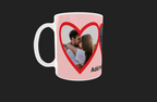 Triple Heart Photo Mug by Luxe Sensational