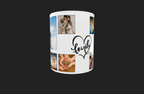 10 Panel Family Personalised Mug, 11 OZ Ceramic by Luxe Sensational