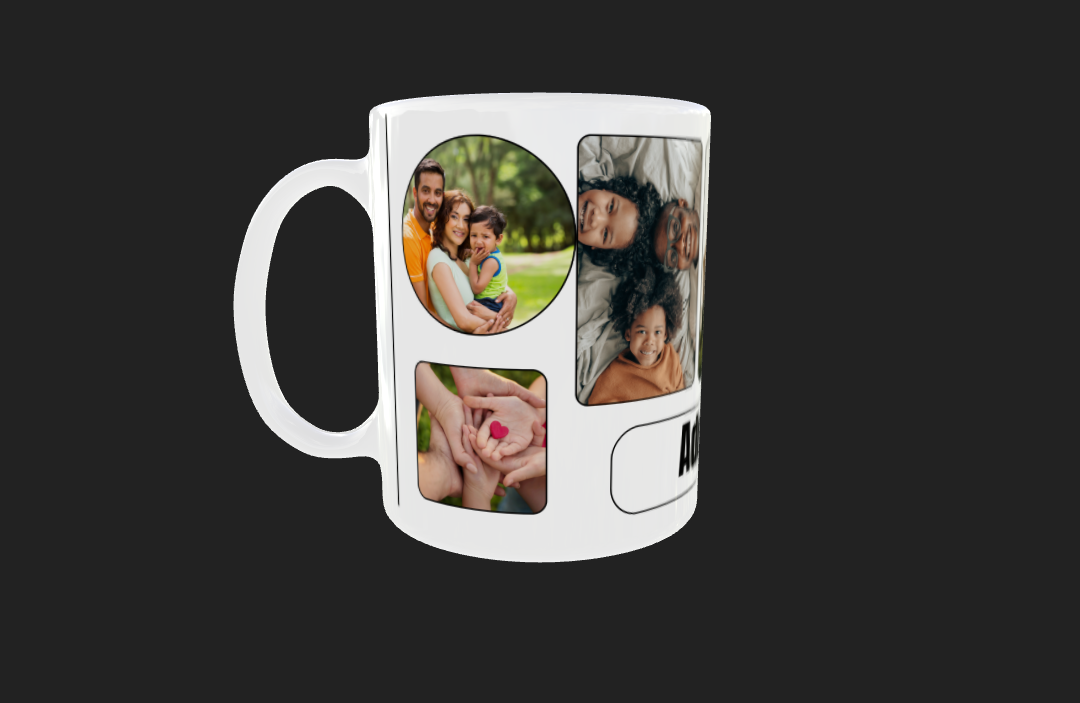 7 Panel Photo Mug by Luxe Sensational