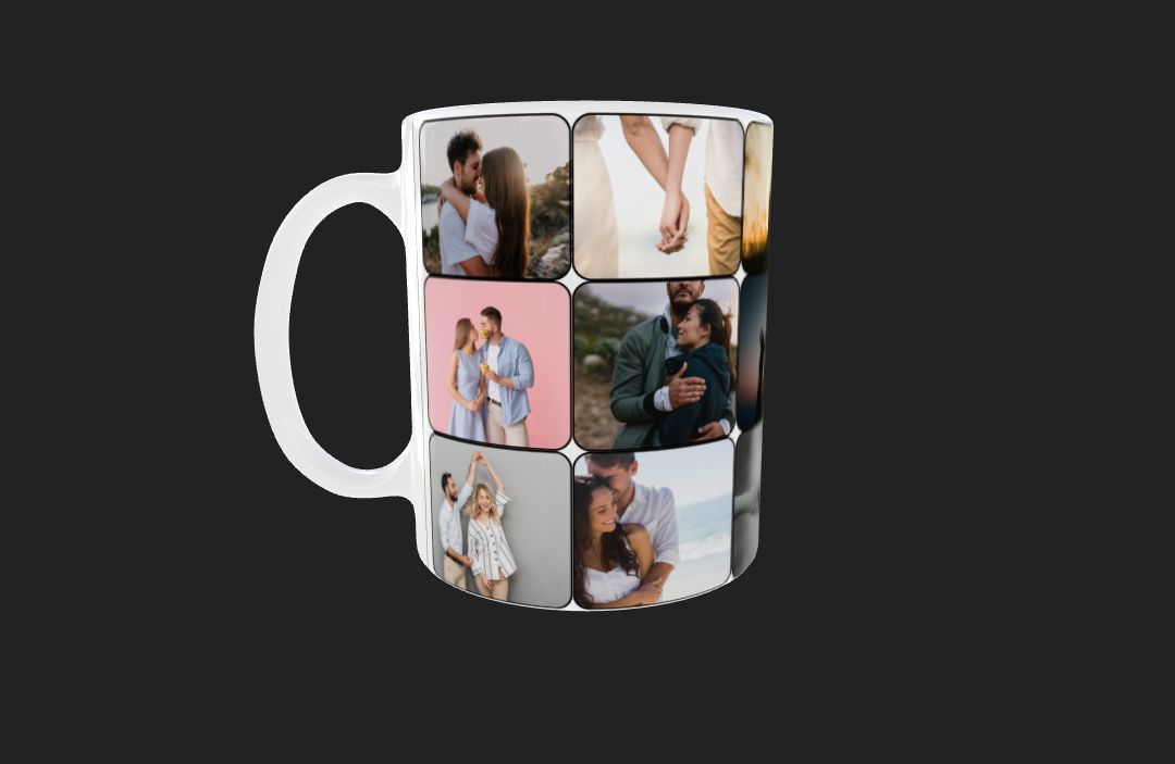 18 Panel Collage Photo Mug by Luxe Sensational
