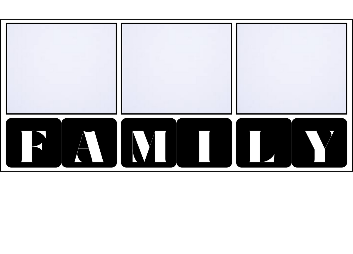 3 Panel Family Mug by Luxe Sensational