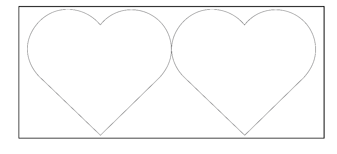 Double Heart Photo Mug - Luxe Custom Designer