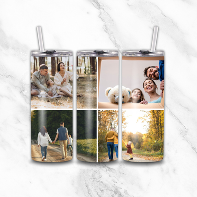 4 Image 20oz Tumbler - Luxe Custom Designer