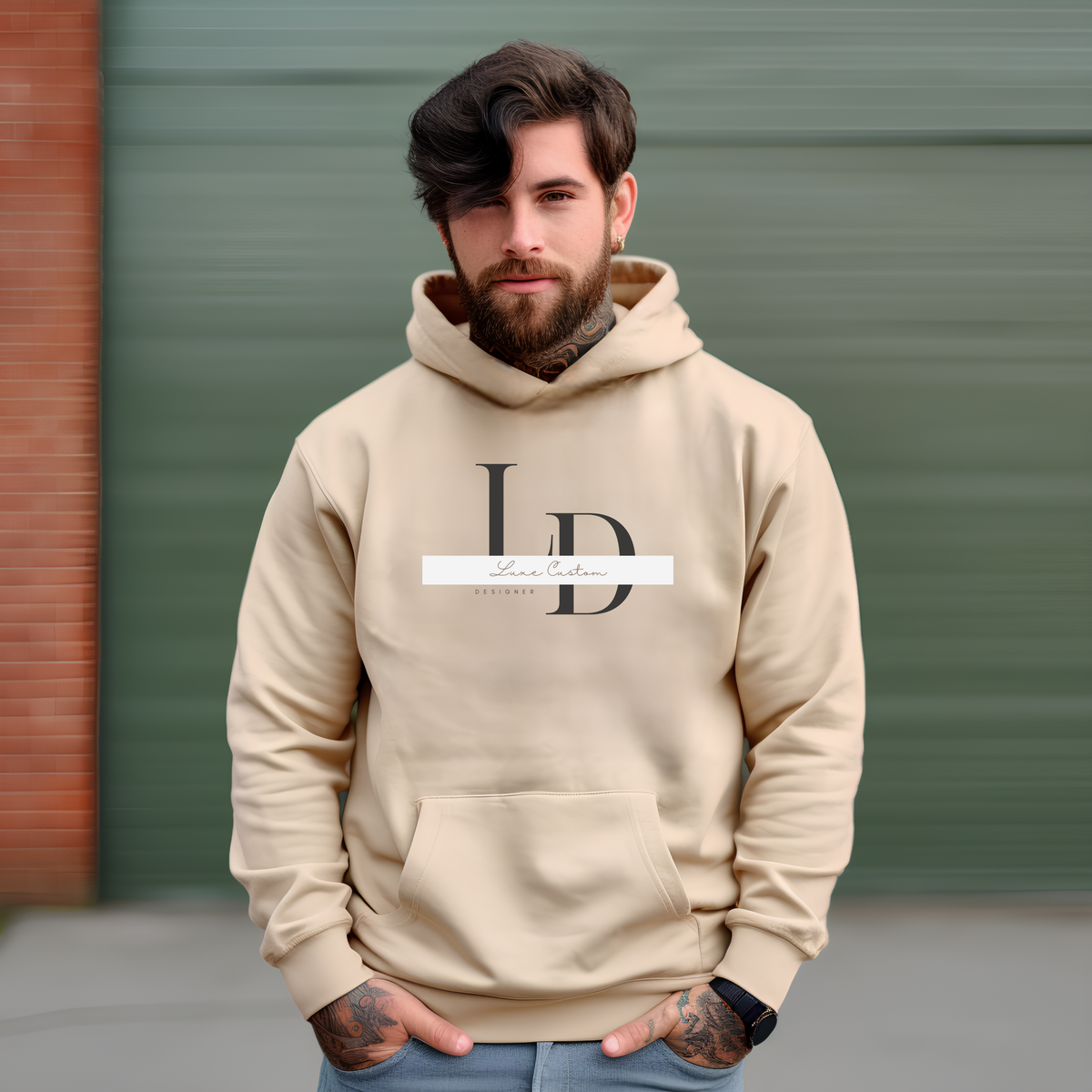 LD Cross Hoodie by Luxe Sensational