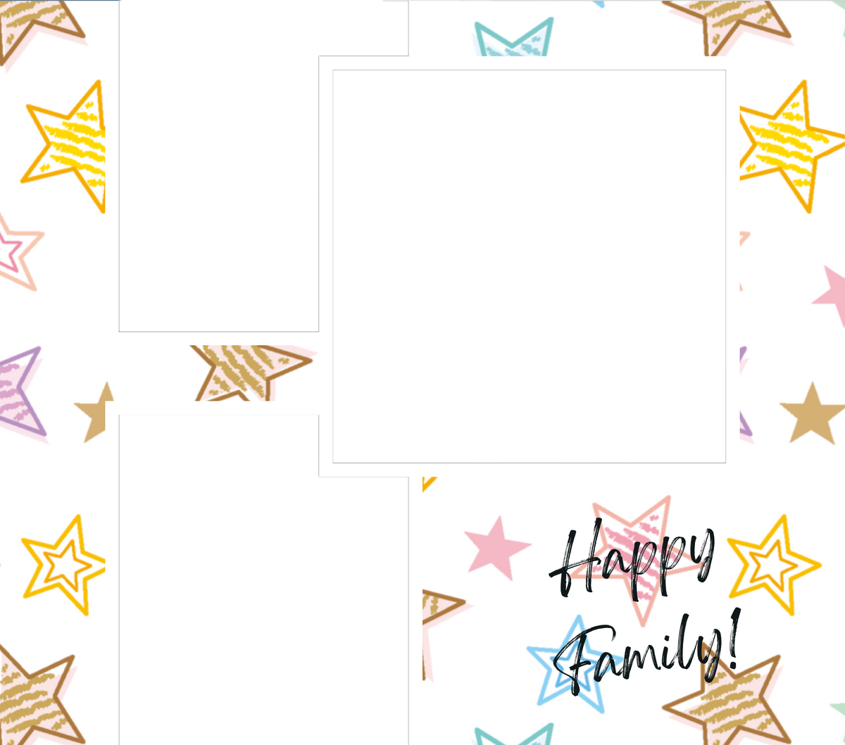 3 Image Birthday Slate by Luxe Sensational