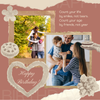 2 Image Birthday Slate - Luxe Custom Designer
