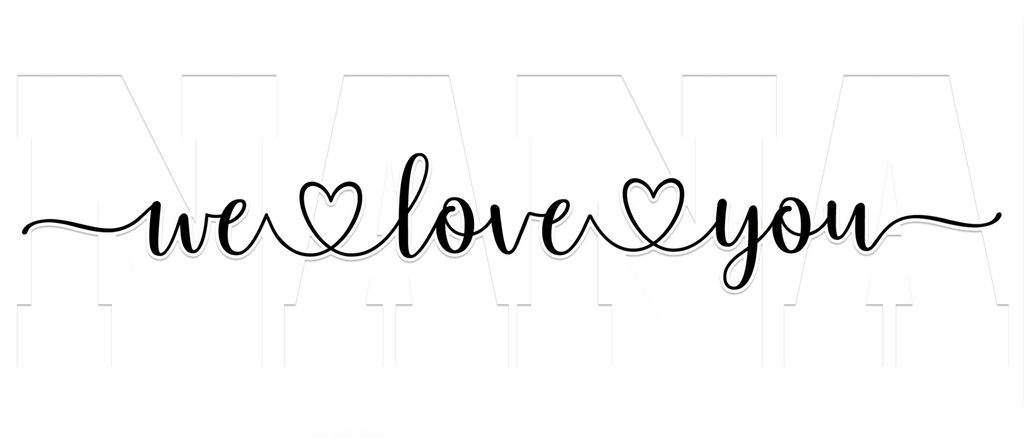 Nana Love You Photo Mug - Luxe Custom Designer
