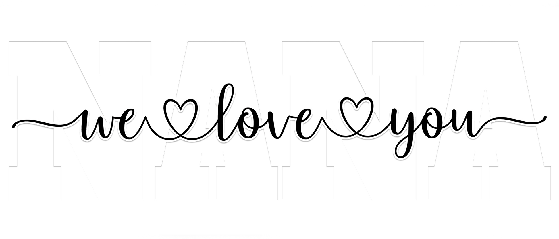 Nana Love You Photo Mug - Luxe Custom Designer
