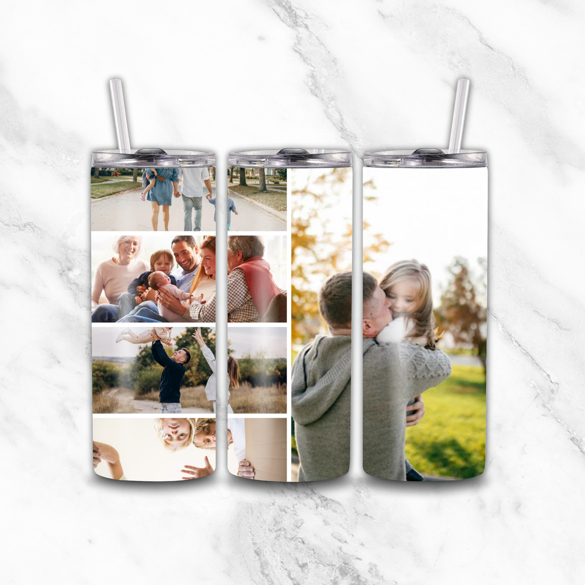 5 Image Photo Tumbler by Luxe Sensational
