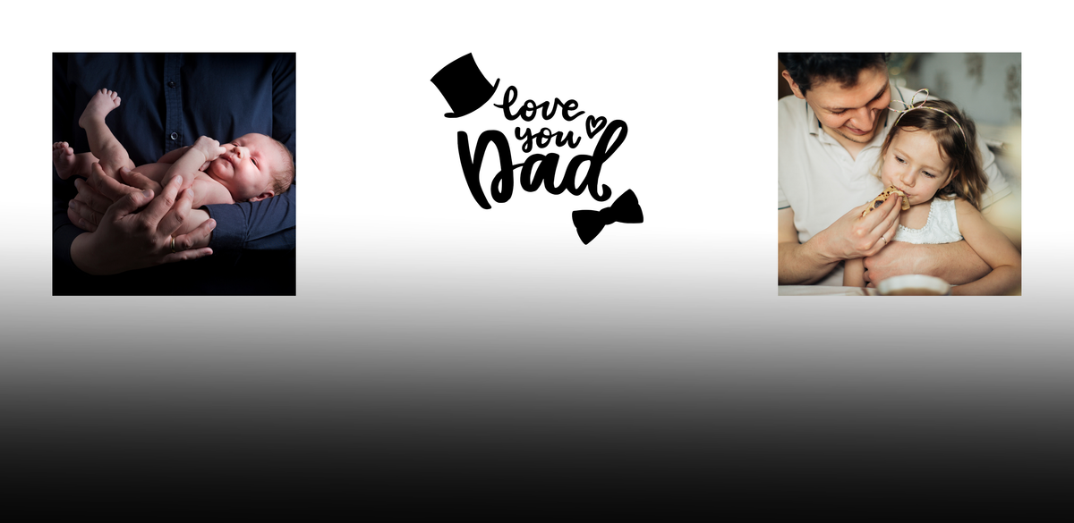 2 image love you dad mug by Luxe Sensational