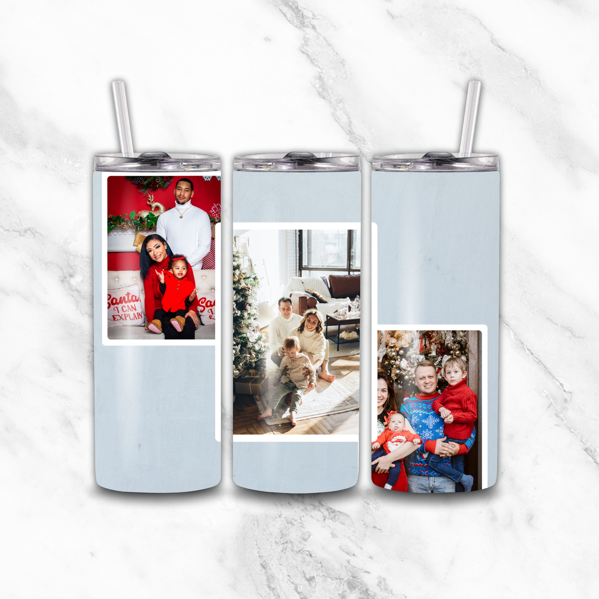 3 Image Photo Tumbler by Luxe Sensational