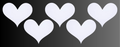 4 heart Fade Photo Mug by Luxe Sensational