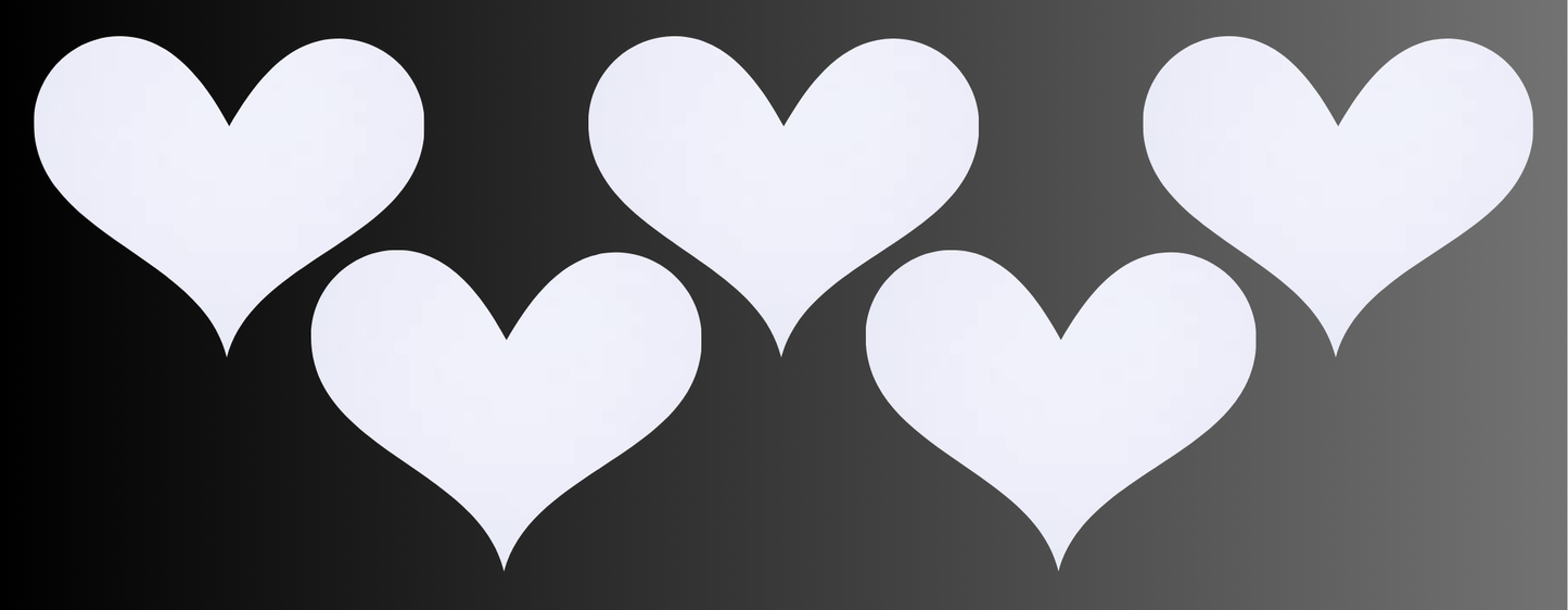 4 heart Fade Photo Mug - Luxe Custom Designer
