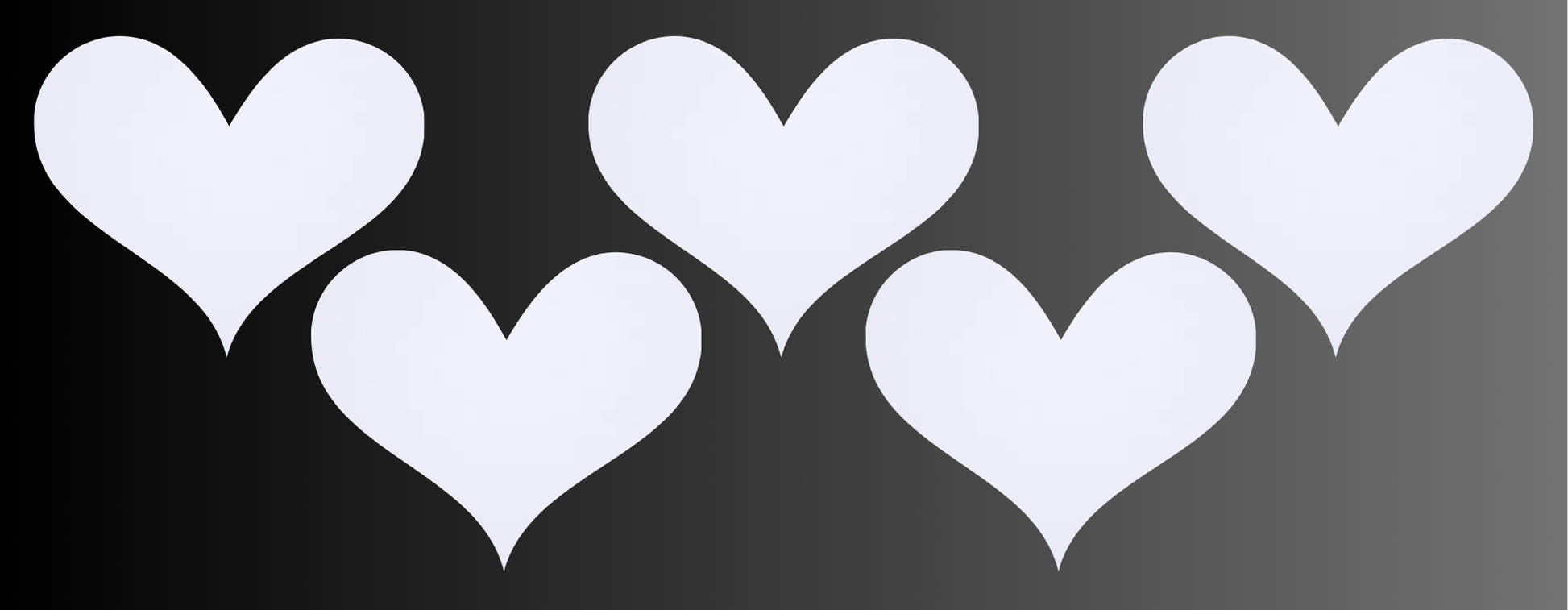 4 heart Fade Photo Mug - Luxe Custom Designer