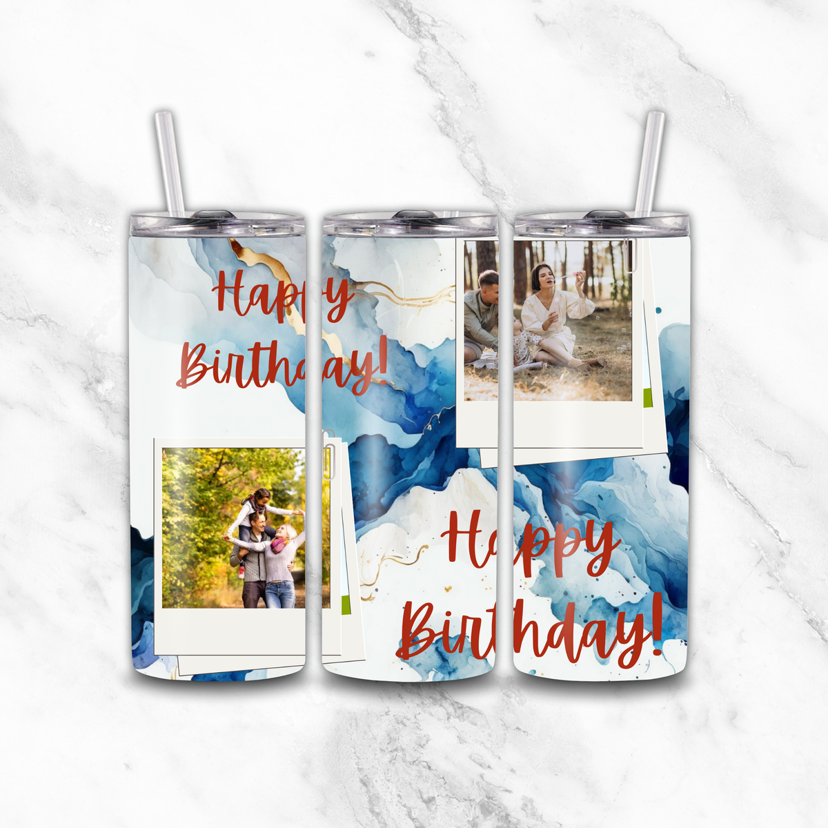 Happy Birthday 2 image Tumbler by Luxe Sensational