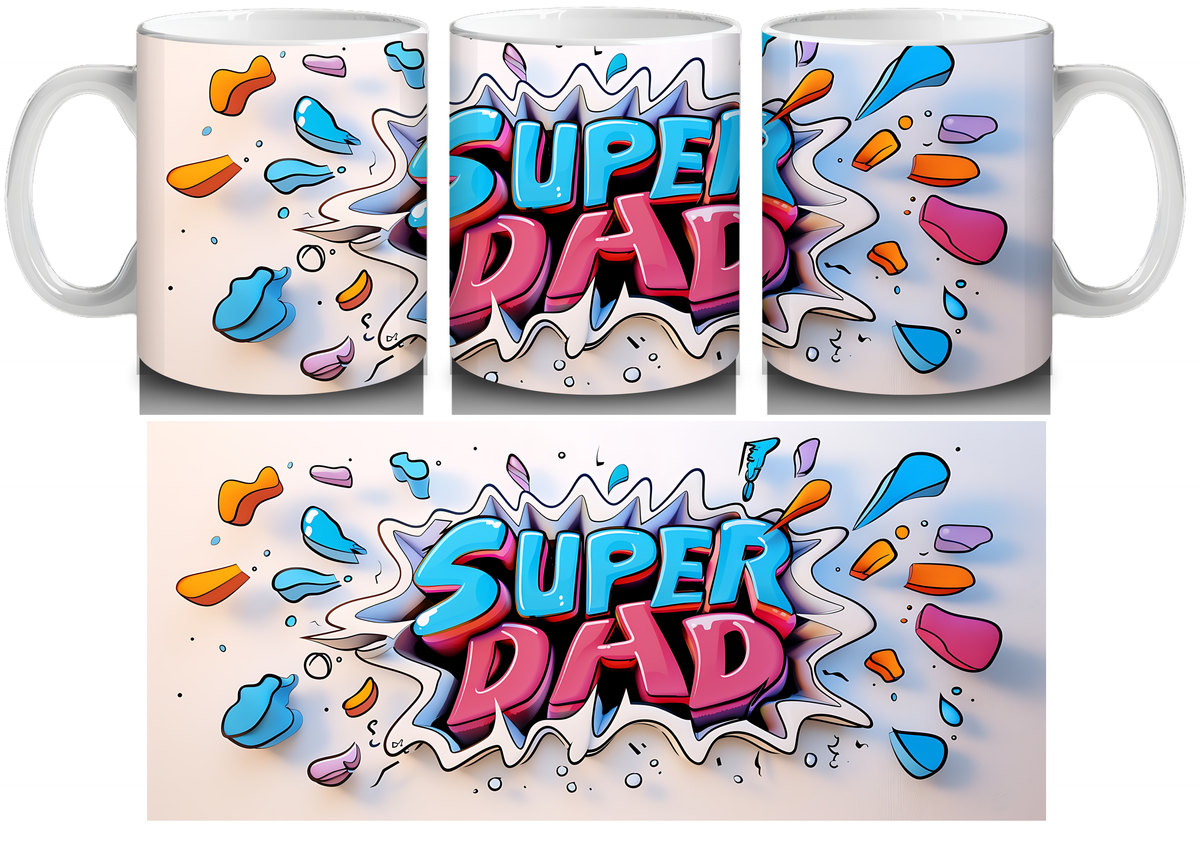 Super Dad Mug by Luxe Sensational