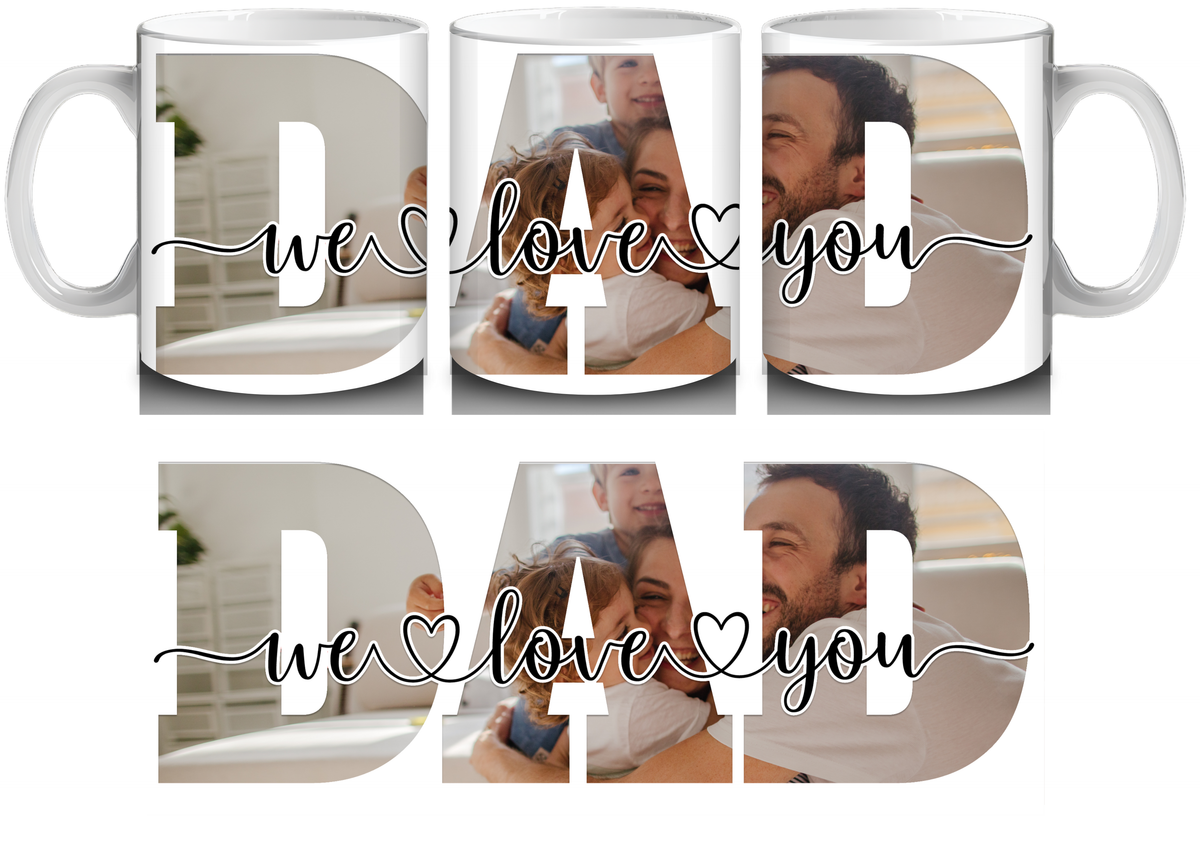 Dad Photo Mug by Luxe Sensational