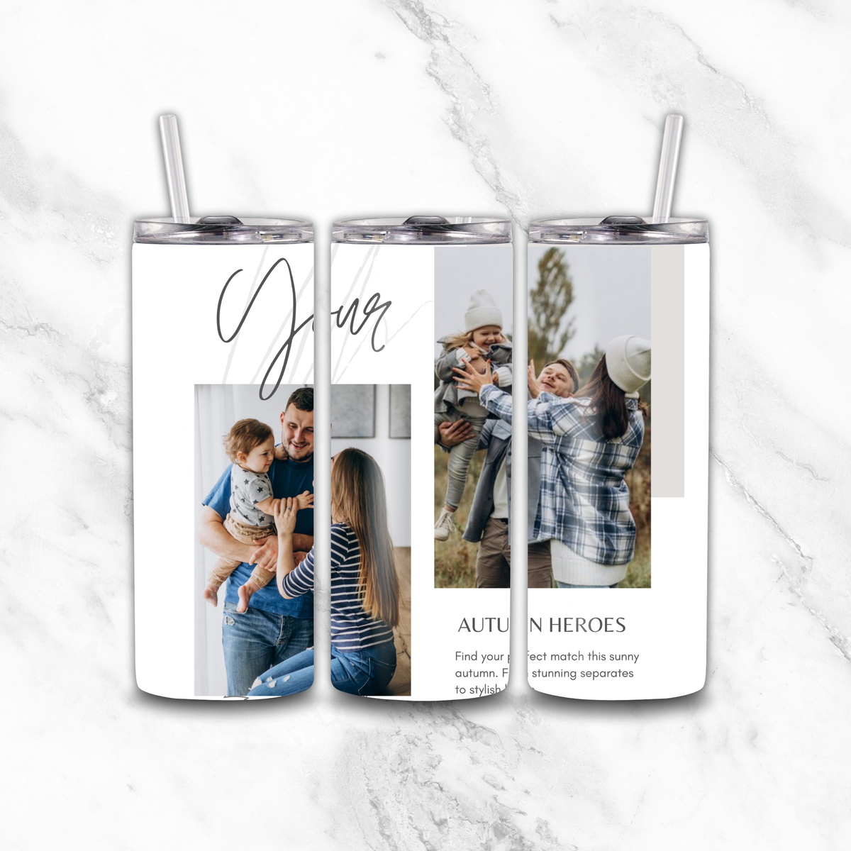 2 Image 20OZ Tumbler by Luxe Sensational