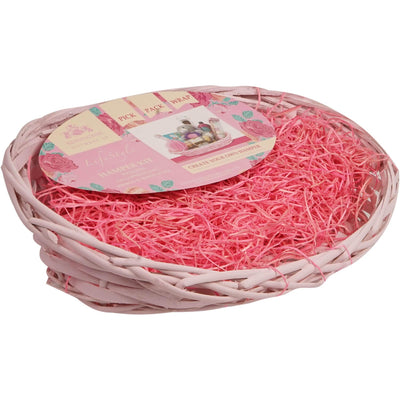 Pink Hamper Basket - Luxe Custom Designer