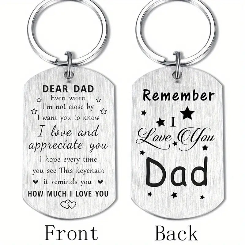 Dad Keyring by Luxe Sensational