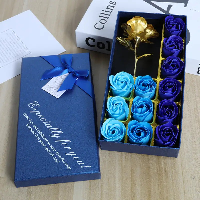 Rose Soap and Foil Rose by Luxe Sensational