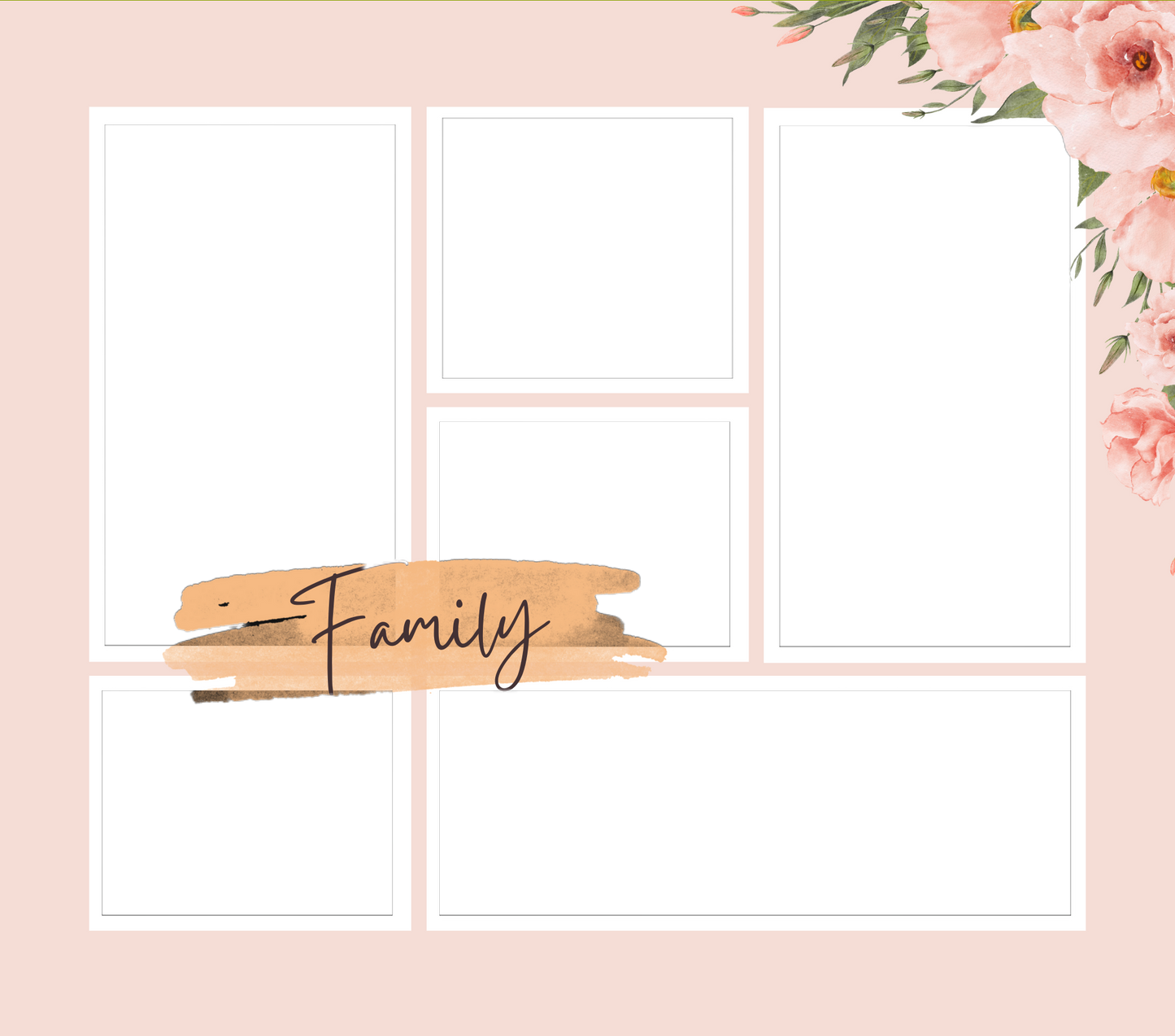 6 panel Family Slate - Luxe Custom Designer