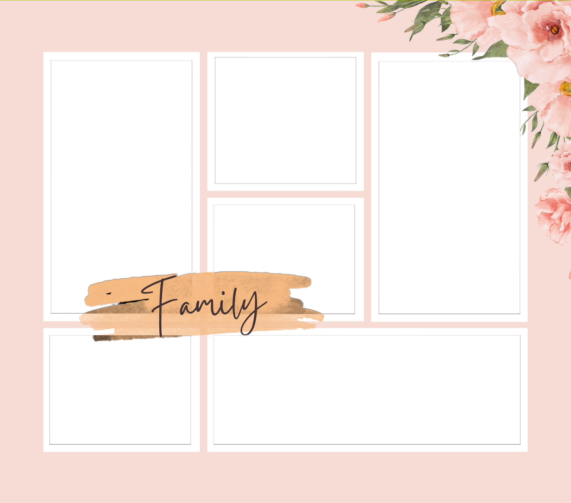 6 panel Family Slate - Luxe Custom Designer