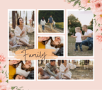 6 panel Family Slate by Luxe Sensational
