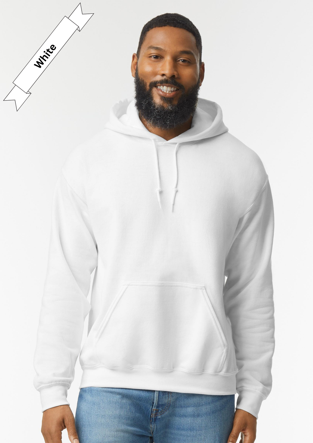 White Hoodie by Luxe Sensational