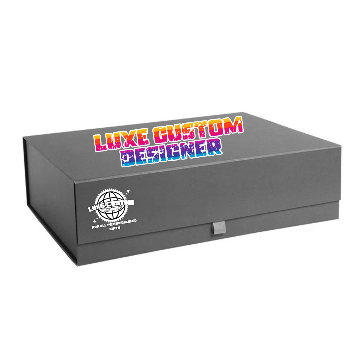 Luxe 40*30 Magnet box Grey/Silver